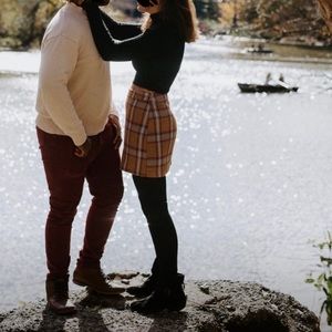 Forever21 plaid skirt